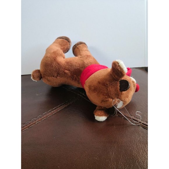 Rudolph The Red Nosed Reindeer Plush 6" Stuffed Animal Red Scarf animal adventur - Picture 4 of 6